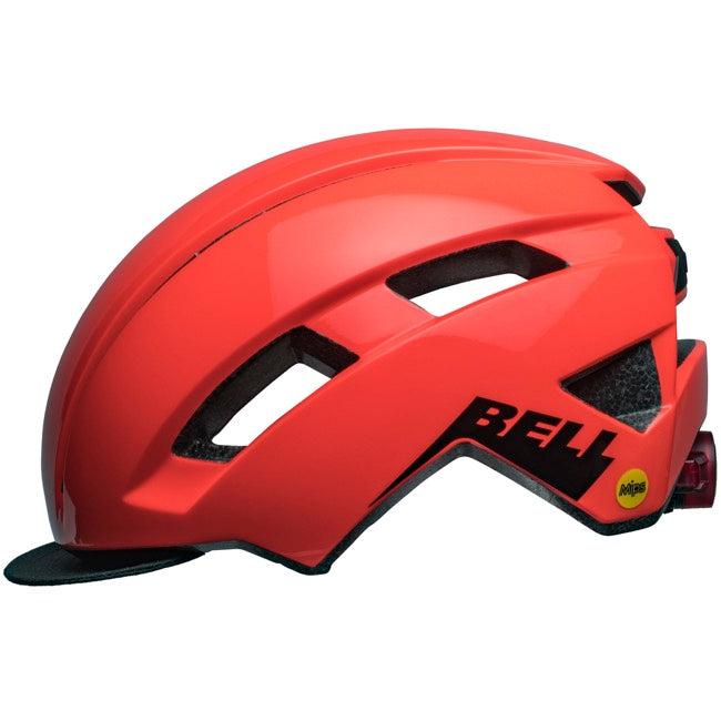 Bell Daily LED MIPS Commuter Helmet - Gloss Infrared - 2022 Gloss Infrared Small/Medium 