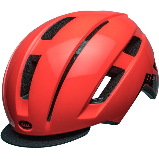 Bell Daily LED MIPS Commuter Helmet - Gloss Infrared