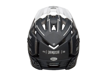 Bell Super Air R Spherical Full Face Helmet - Fasthouse - Matt Black-White