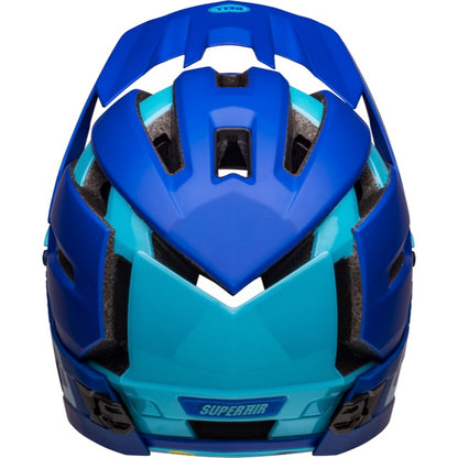 Bell Super Air R Spherical Full Face Helmet - Matt Gloss Blues