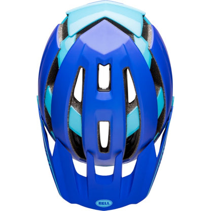 Bell Super Air R Spherical Full Face Helmet - Matt Gloss Blues