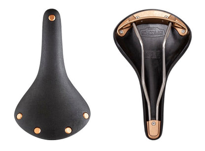 Brooks Cambium Saddle C17 - Special Black - Copper Rivets