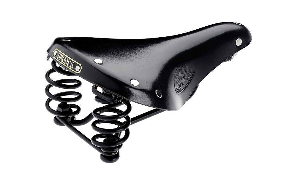 Brooks England Flyer Short Saddle - Black Black  