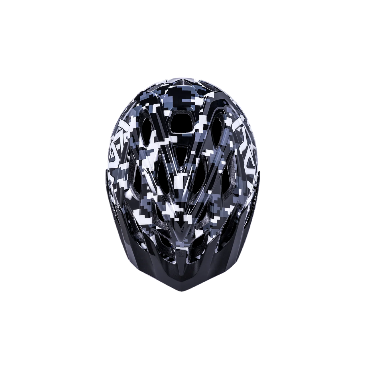 Kali Protectives Chakra MTB Helmet - Youth - Pixel Gloss Black