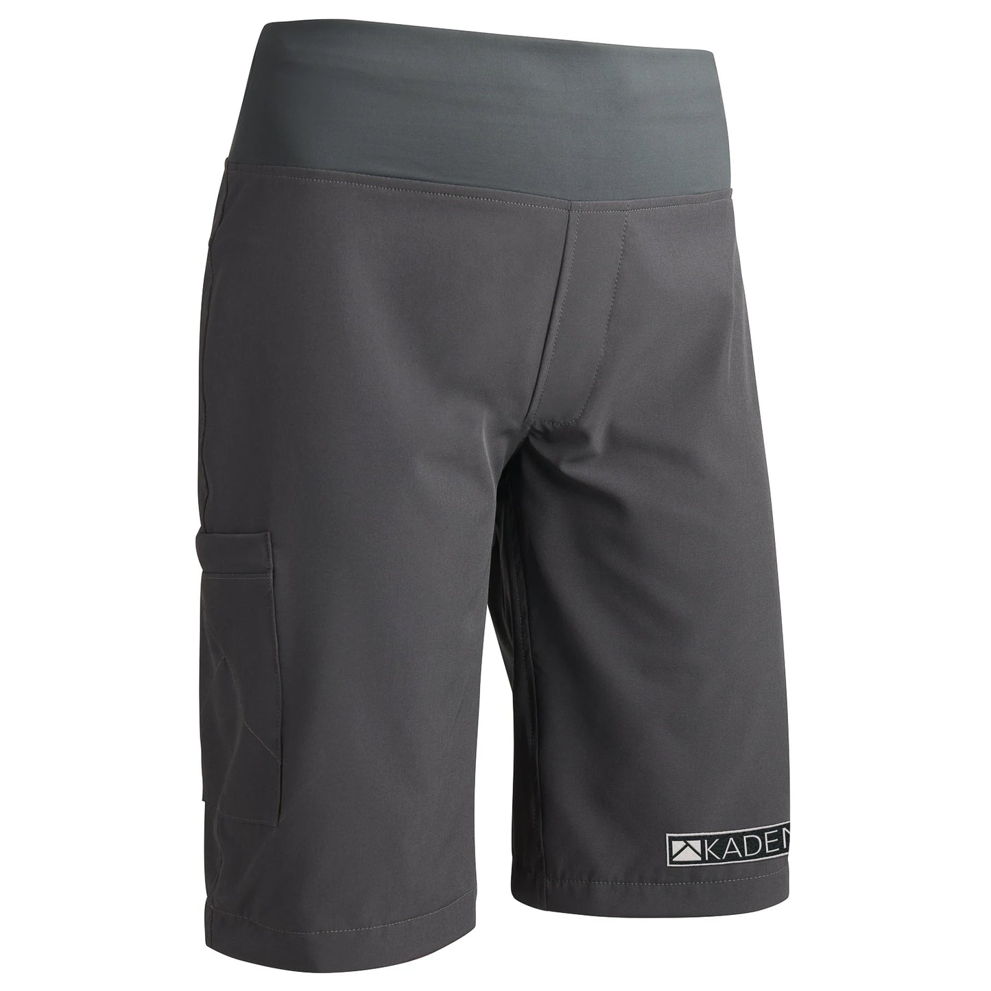 Kaden Apparel Pinner MTB Short - Womens - Charcoal Charcoal X-Small 