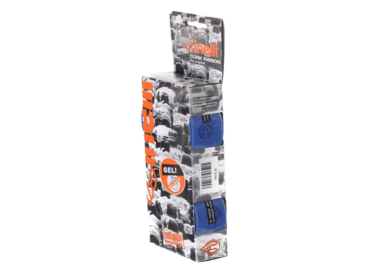 Cinelli Gel Cork Bar Tape - Blue
