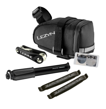 Lezyne M-Caddy Saddle bag Tubeless Kit - Black Black Medium 