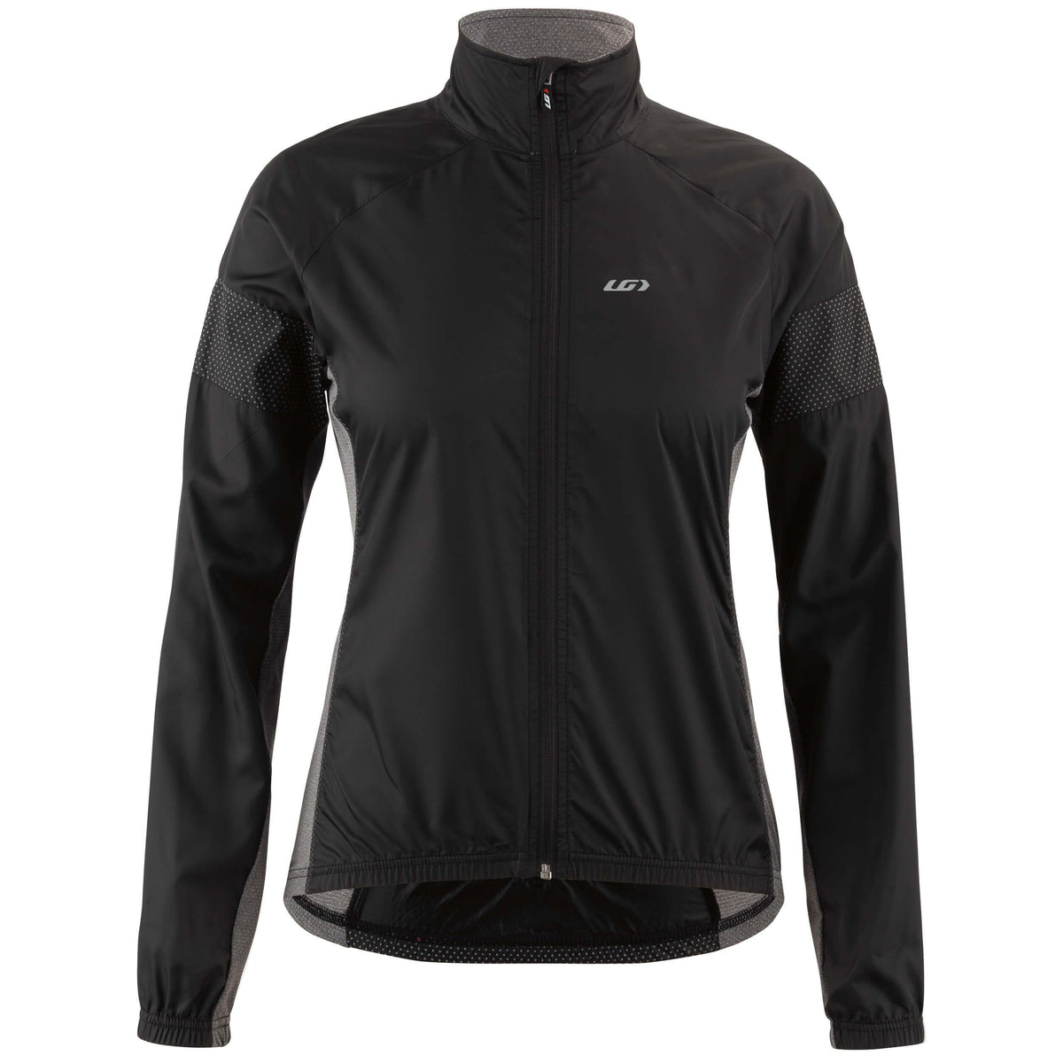 Louis Garneau Modesto 3 Cycling Jacket - Womens - Black-Gray Black - Gray Small 