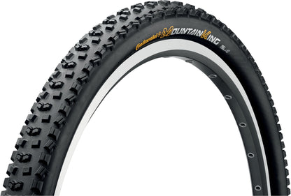 Continental Mountain King 26" Wire MTB Tire - Black Black 2.2" 