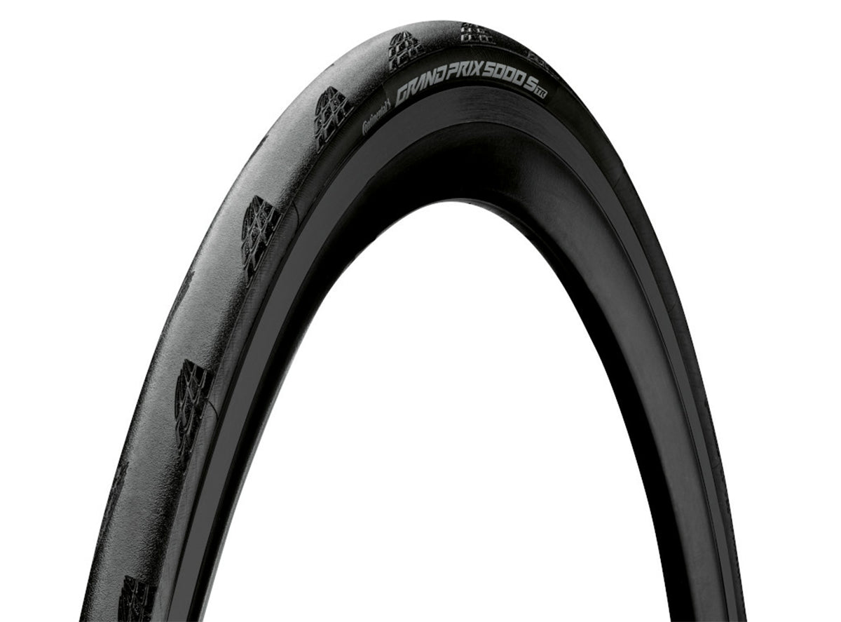 Continental Grand Prix 5000 S 700c Tubeless Road Tire -  Black Black 25c 