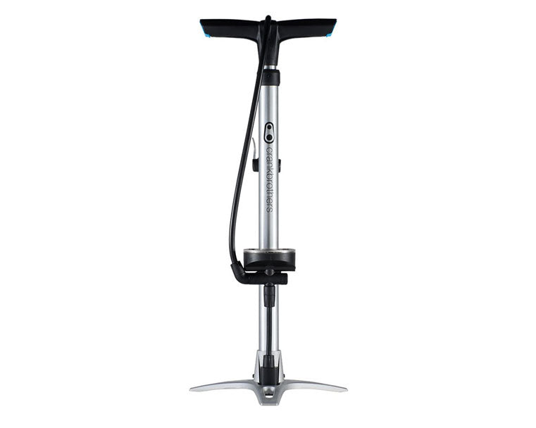 Crank Brothers Sterling Floor Pump Silver  