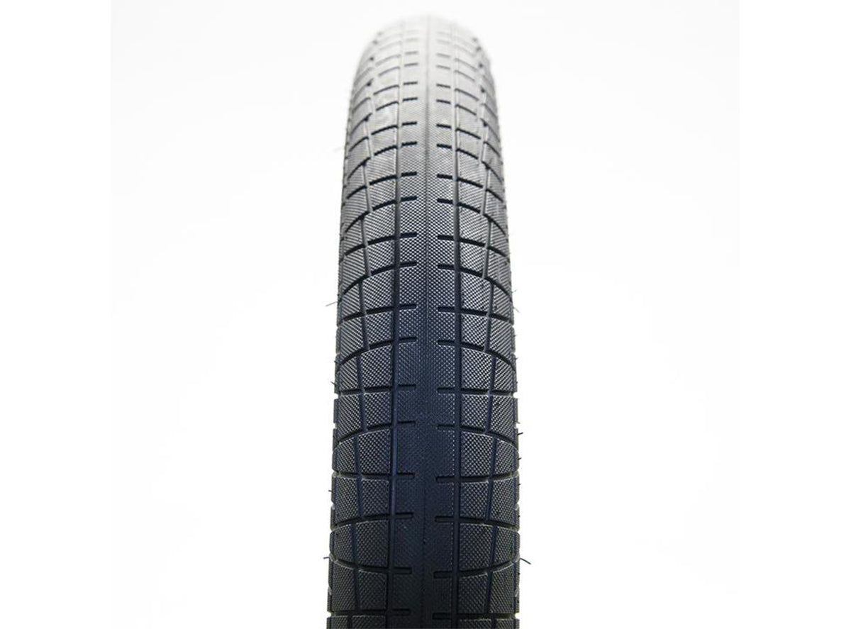 Eastern Throttle 20" BMX Tire - Black-Yellow Logos