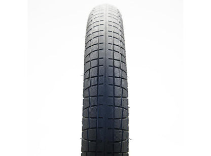 Eastern Throttle 20" BMX Tire - Black-Yellow Logos