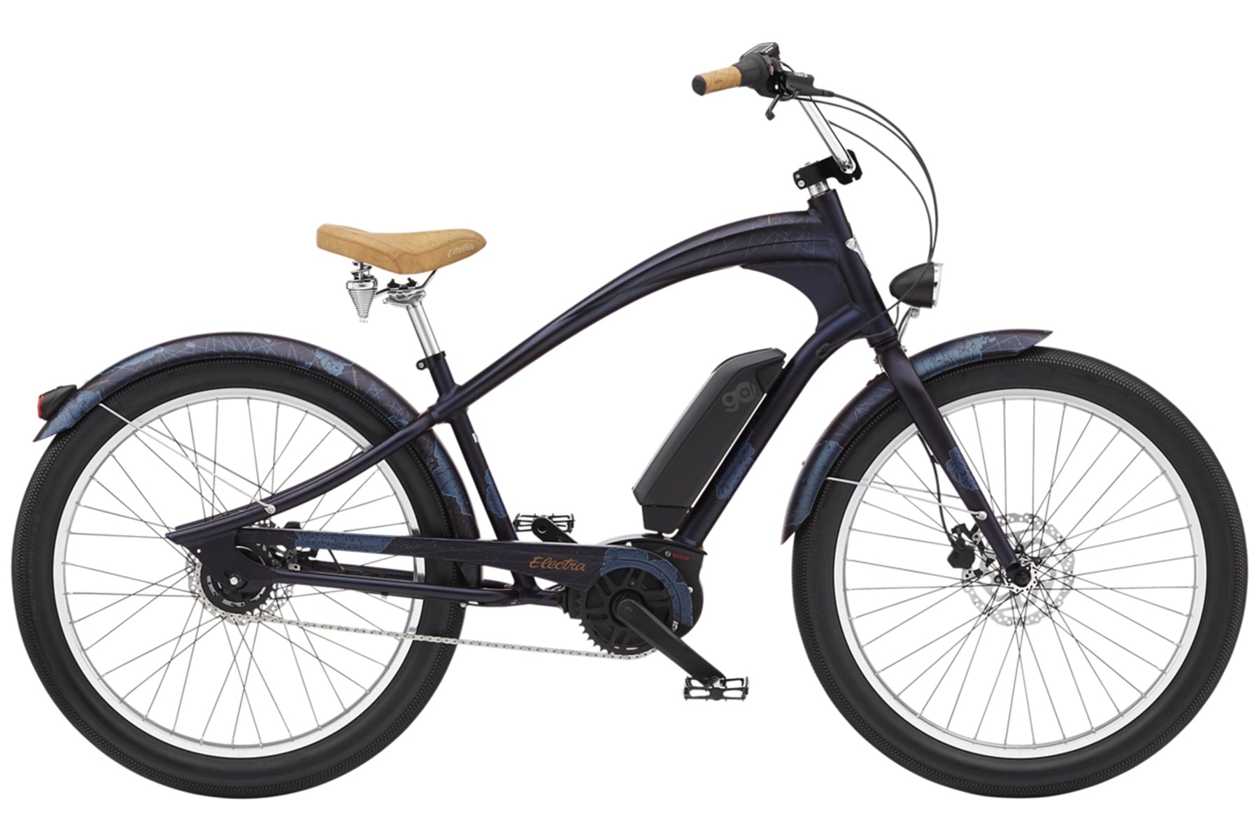 Electra Navigator Go! 5i 26 - Matt Nautilus Blue - 2022 Matt Nautilus Blue 45cm (17.5") 