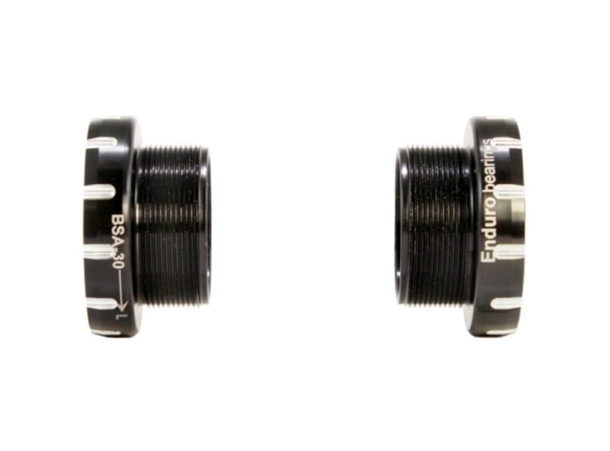 Enduro BSA DUB Stainless Angular Contact Bottom Bracket Black 68/73mm 