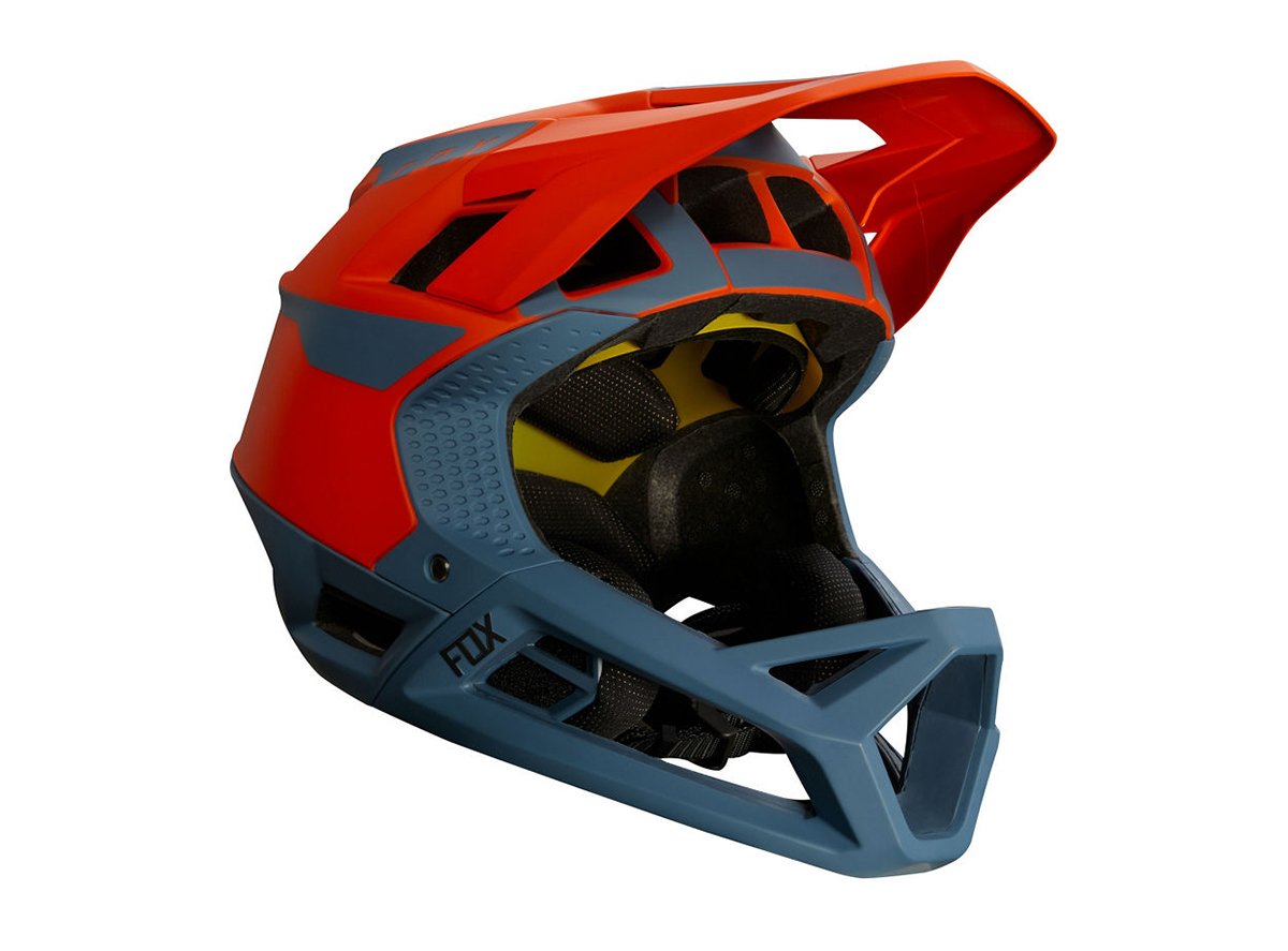 Fox Racing Proframe Full Face Helmet - Quo - Bold Orange - 2020 Bold Orange Small 