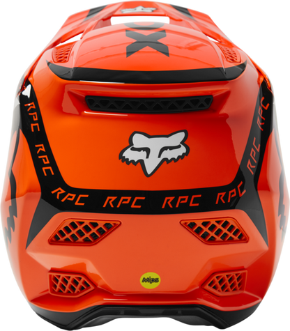Fox Racing Rampage Pro Carbon MIPS Full Face Helmet - Divide - Flo Orange