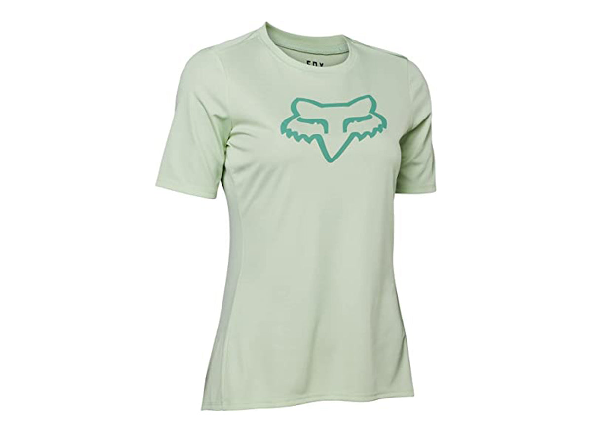 Fox Racing Ranger Foxhead Short Sleeve MTB Jersey - Womens - Acid Green - 2022 Acid Green X-Small 