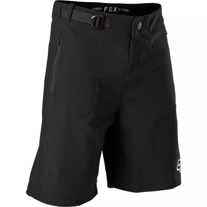Fox Racing Ranger MTB Short w/Liner - Youth - Black - 2022 Black 22" 