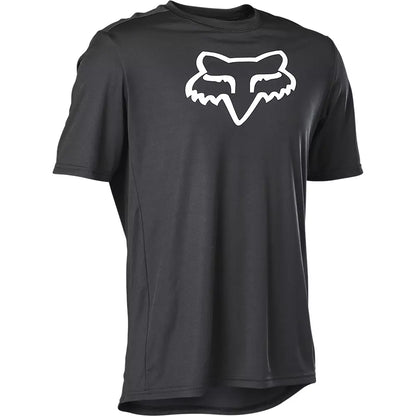 Fox Racing Ranger Short Sleeve MTB Jersey - Black - 2022 Black Small 
