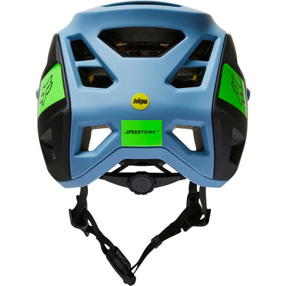 Fox Racing Speedframe Pro MTB Helmet - Blocked - Dusty Blue