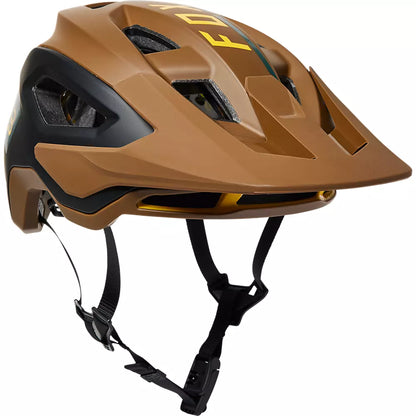 Fox Racing Speedframe Pro Blocked MTB Helmet - Nutmeg - 2022 Nutmeg Small 