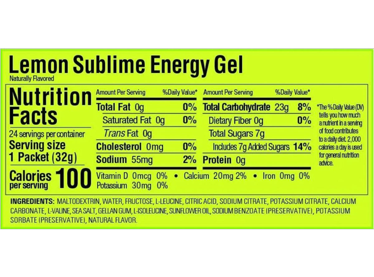 GU Energy Gel - Lemon Sublime