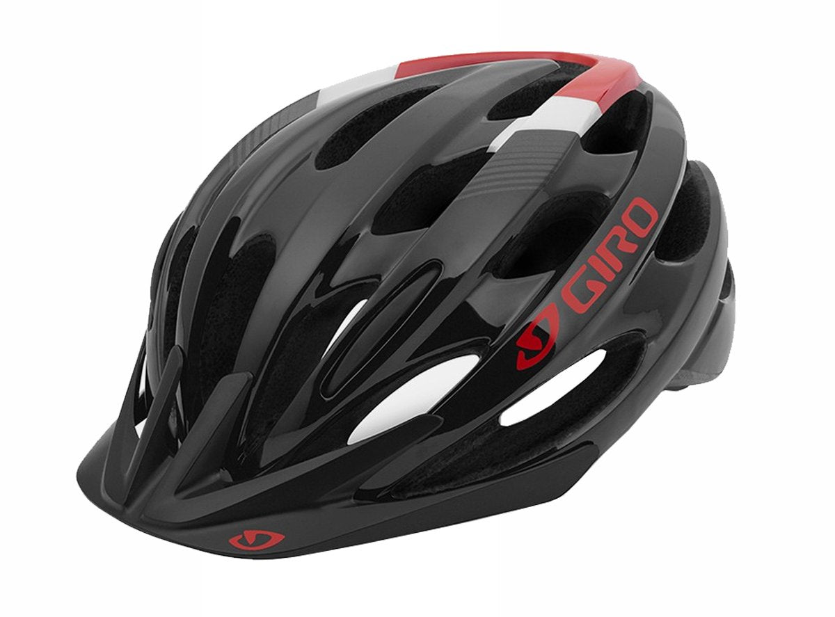 Giro Bishop MTB Helmet - Black-Bright Red Black - Bright Red One Size 