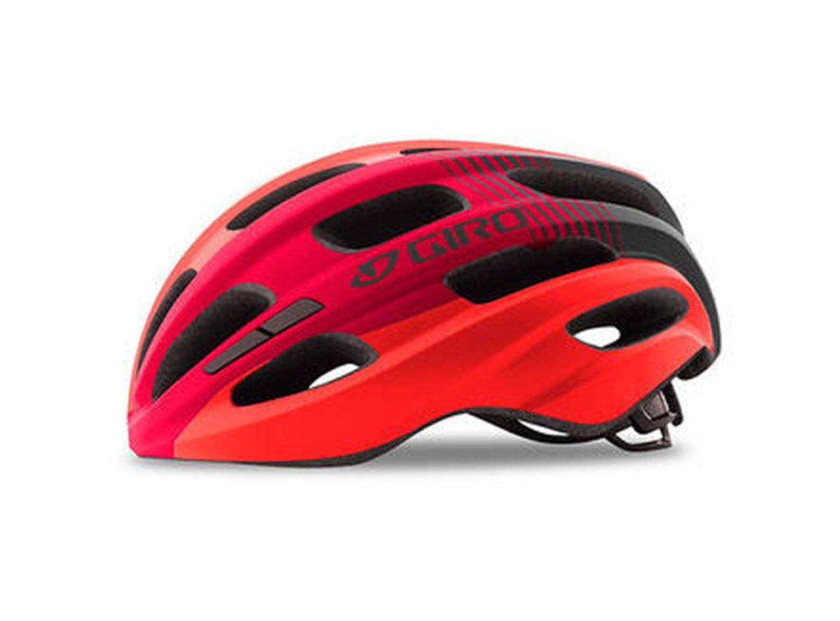 Giro Isode Road Helmet - Matt Red-Black Matt Red - Black One Size 