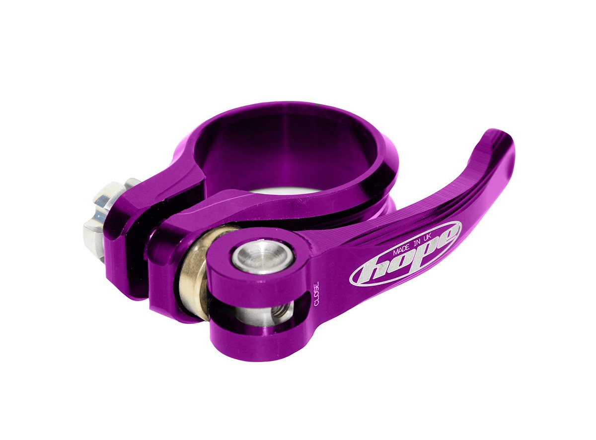 Hope QR Seatpost Collar - Purple Purple 28.6mm 