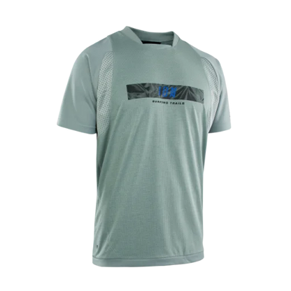 ION Scrub Amp Short Sleeve MTB Jersey - Tidal Green - 2022 621 Tidal Green Small 