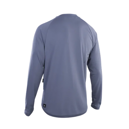 ION Traze Long Sleeve MTB Jersey - Storm Blue - 2022