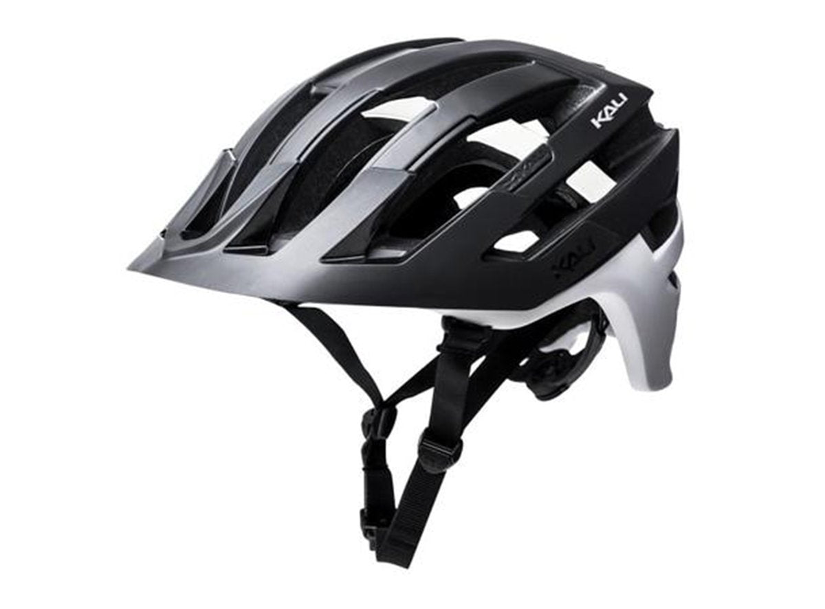 Kali Interceptor Dual MTB Helmet - Matt Black-White Matt Black - White Large/X-Large 