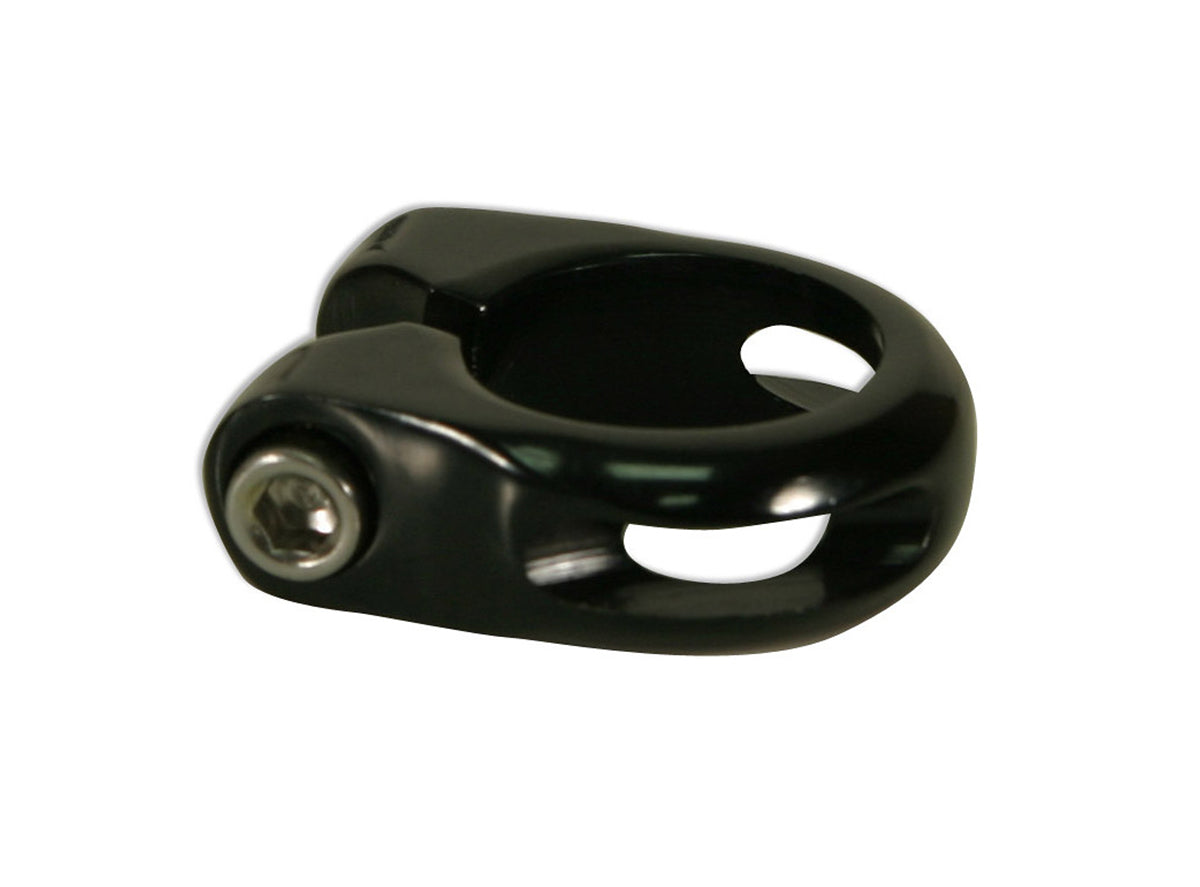 Kalloy MTB TK Seat Clamp With Bolt Black 34.9mm 