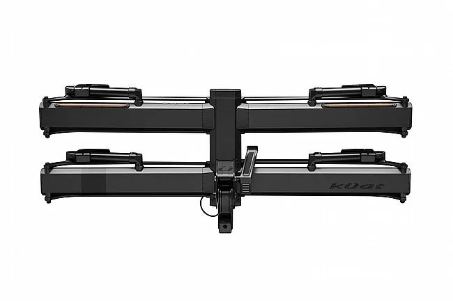 Kuat Piston Pro X LED Dual Ratchet Platform Rack with Kashima - 2 Bike - 2" - Galaxy Gray