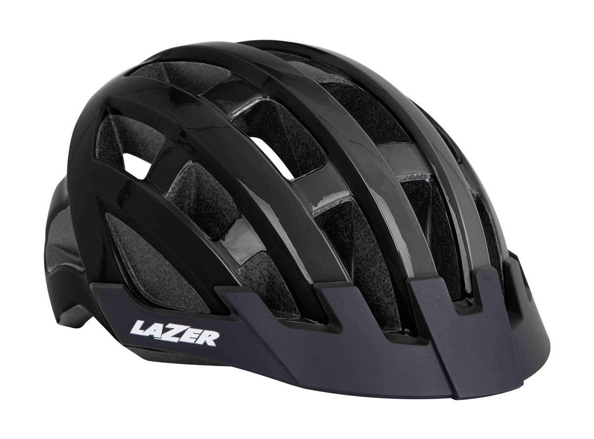 Lazer Compact MTB Helmet - Black Black One Size 