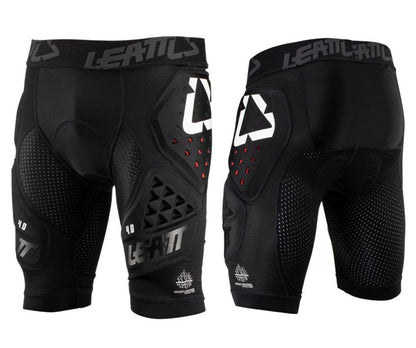 Leatt 3DF 4.0 Impact Short - Black-White Black - White Small 