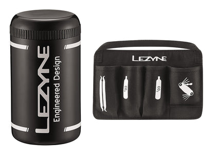 Lezyne Flow Caddy Storage Container - With Organiser Black  