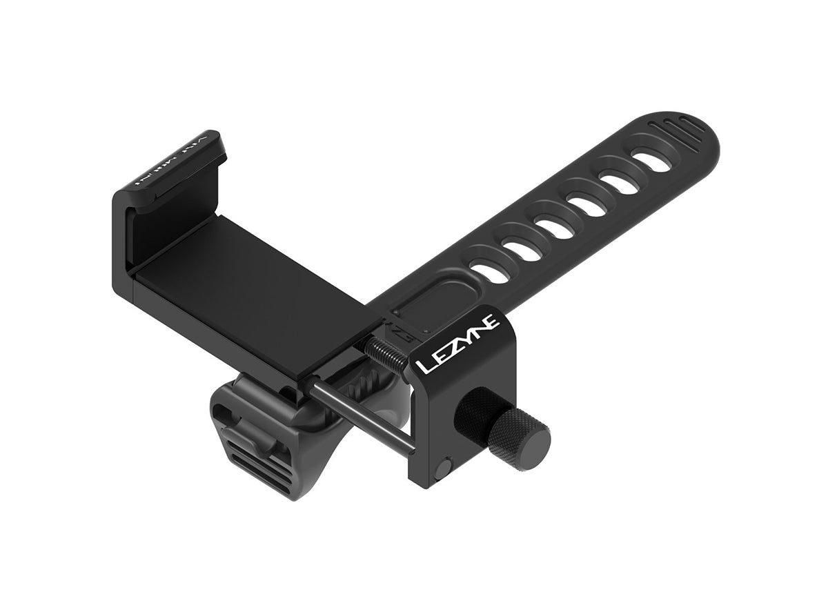 Lezyne Smart Phone Vise Handlebar Mount - Black Black  