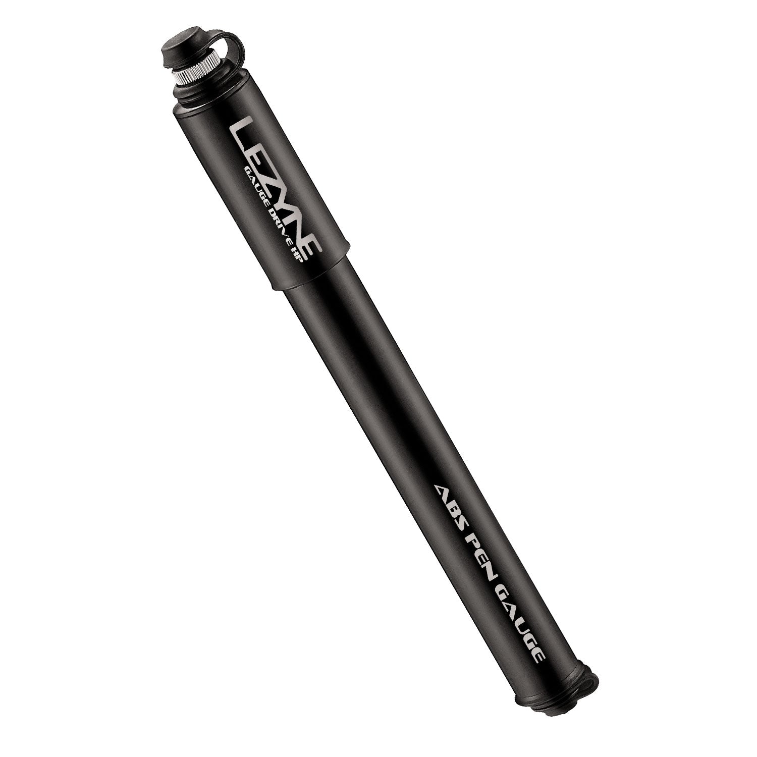 Lezyne Gauge Drive HP - High Pressure - Medium Black - High Gloss Presta / Schrader 
