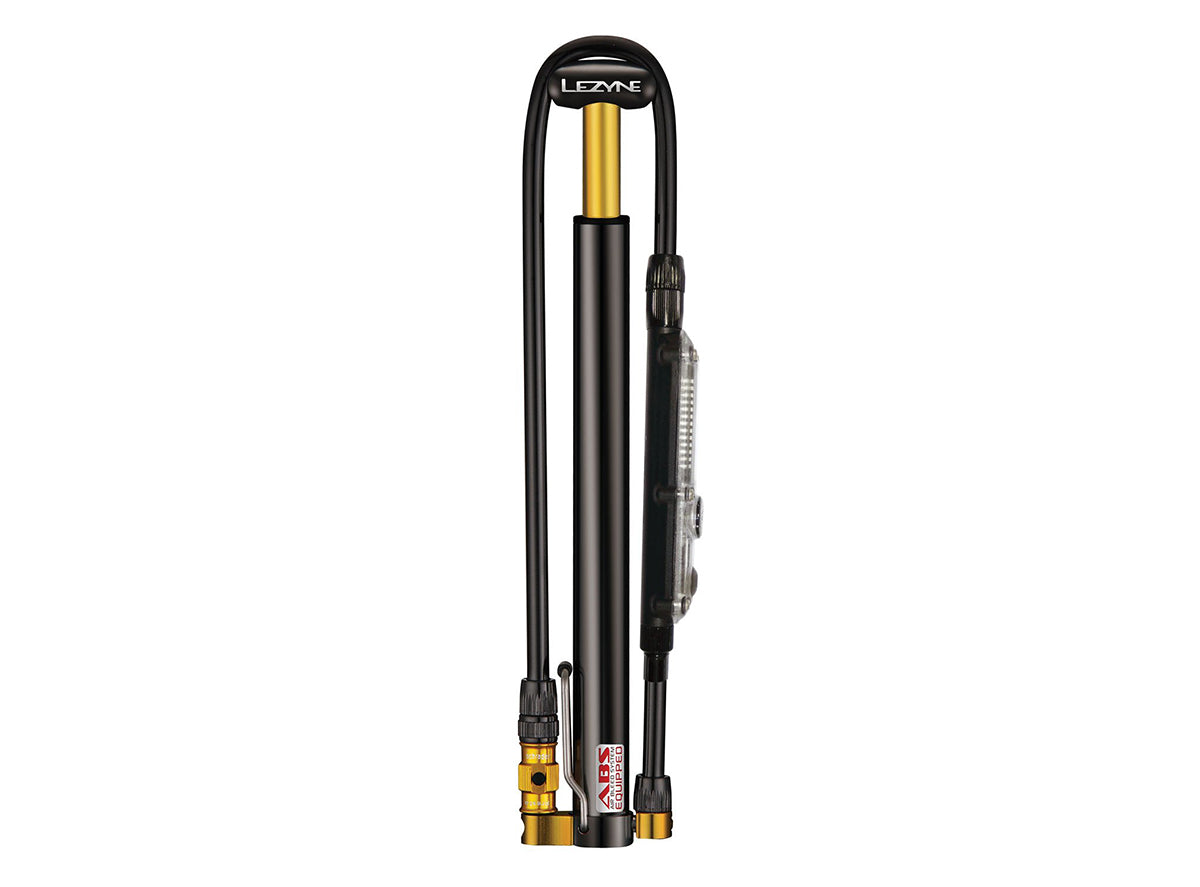 Lezyne Micro Floor Drive Digital HPG Pump Black Gloss Presta / Schrader 