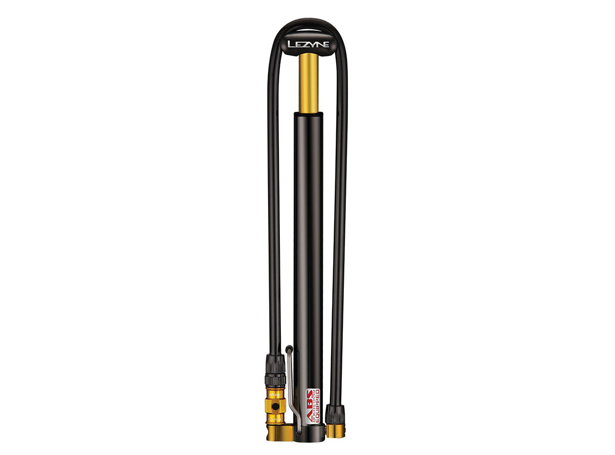 Lezyne Micro Floor Drive HP Pump Black Gloss Presta / Schrader 