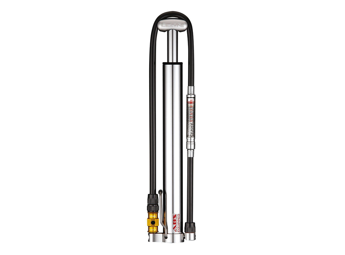 Lezyne Micro Floor Drive HVG Pump Black Gloss Presta / Schrader 