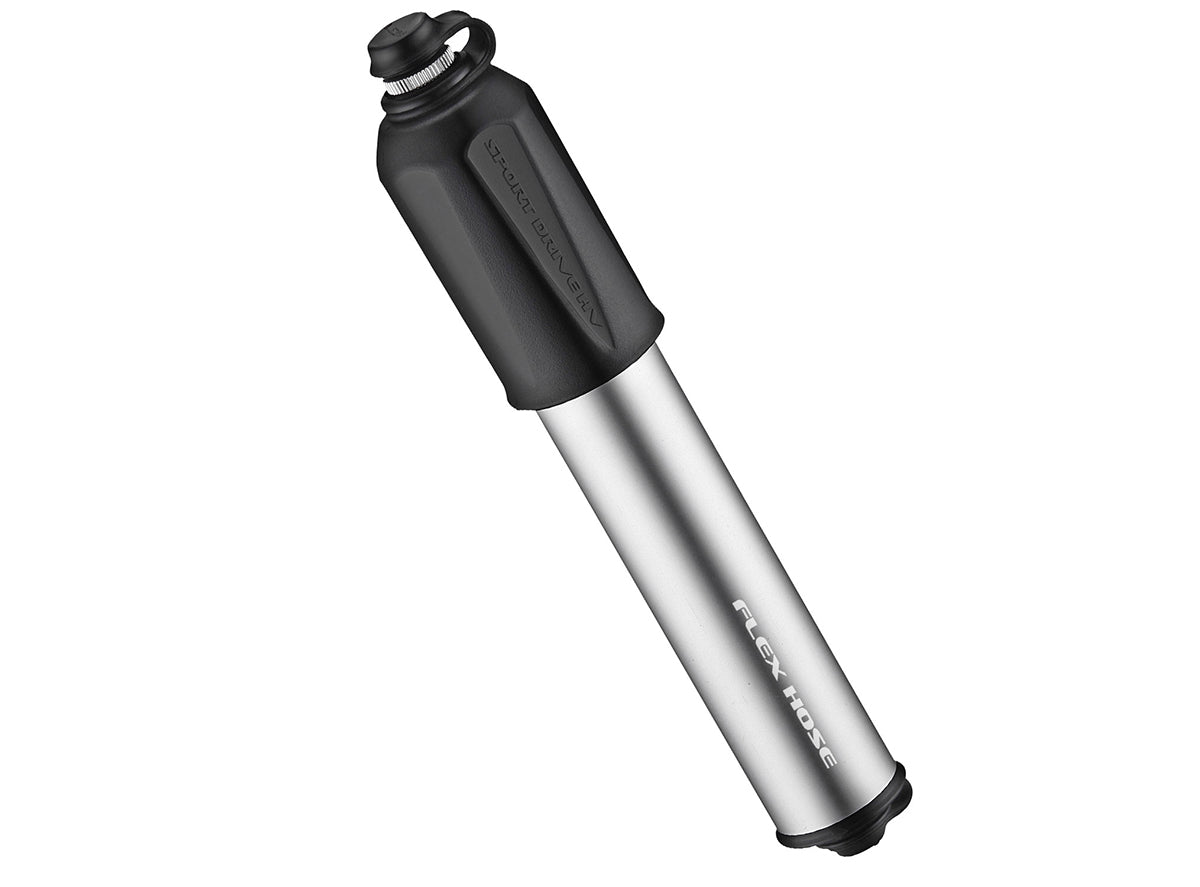 Lezyne Sport Drive HV - Compact High Volume Pump Black - High Gloss Presta / Schrader 