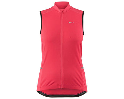 Louis Garneau Beeze 4 Sleeveless Road Jersey - Womens - Dark Pink - Black - 2022 Dark Pink - Black X-Small 