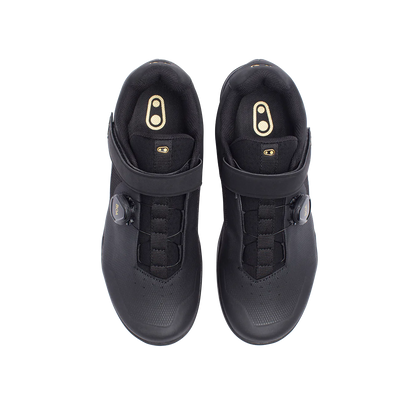 Crank Brothers Mallet BOA MTB Shoe - Black-Gold-Black