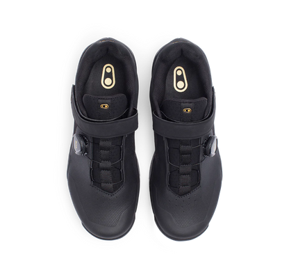 Crank Brothers Mallet E BOA MTB Shoe - Black-Gold-Black