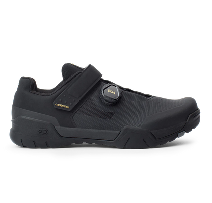 Crank Brothers Mallet E BOA MTB Shoe - Black-Gold-Black
