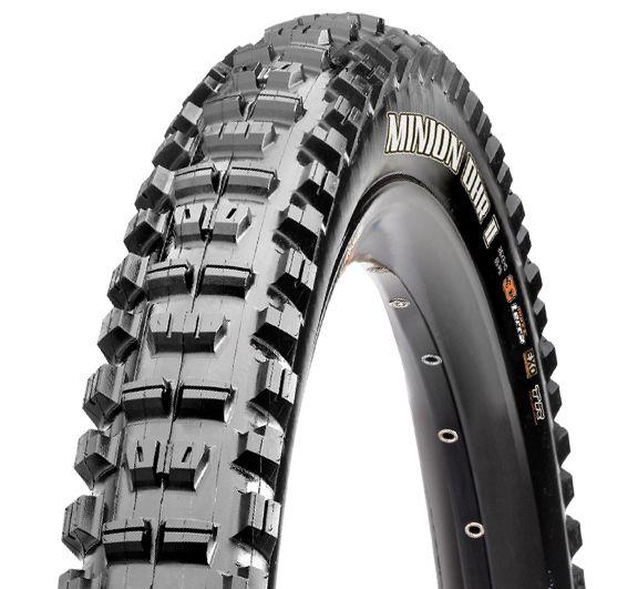 Maxxis Minion DHR II 27.5" Folding MTB Tire - EXO Black 2.3" (3C)MaxxTerra - (TR)Tubeless Ready - (EXO)EXO Sidewall - 60TPI