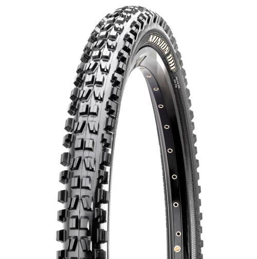 Maxxis Minion DHR II 26" Folding MTB Tire - WT Wide Trail - EXO Black 2.4" Super Tacky - 60TPI